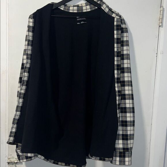 PUBLIC OPINION Lined Plaid Flannel Over Shirt Shirt Jacket-XL - Picture 7 of 9